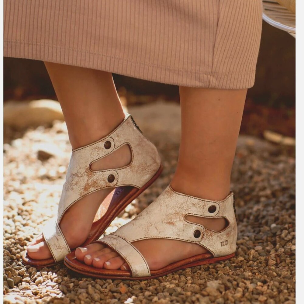 Bed Stu Women's Soto Leather Sandals 7 Nectar Lux